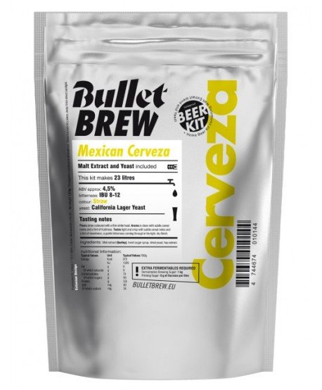 Ekstraktinis rinkinys Bullet Brew Mexican Cerveza, 1,8kg