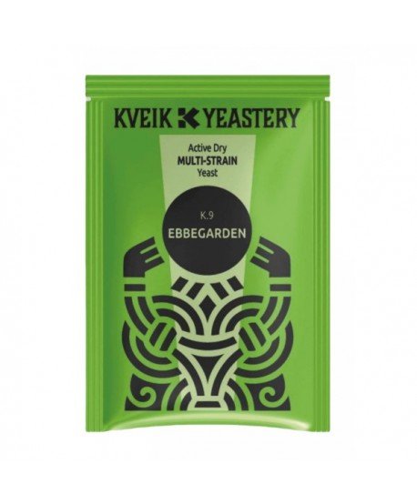 Alaus mielės Kveik Yeastery K. 9 Ebbegarden naminei aludarystei
