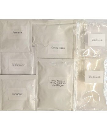 Naminio vyno gamybos priedų rinkinys | Alausdetales.lt