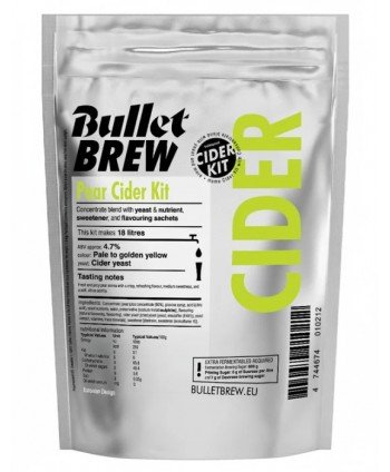 Ekstraktinis sidro rinkinys Bullet Brew Pear Cider, 1,9kg
