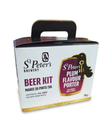 Alaus gamybos rinkinys -  St. Peter's Plum Flavour Porter, 3kg